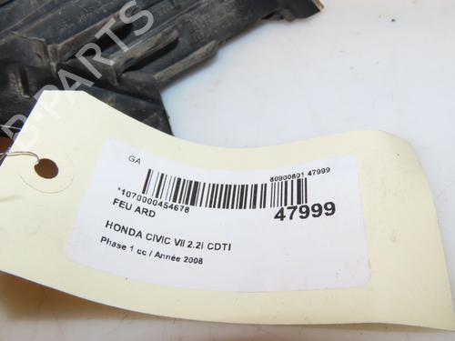 Right taillight HONDA CIVIC VIII Hatchback (FN, FK) 2.2 CTDi (FK3) | BP16040109C35 