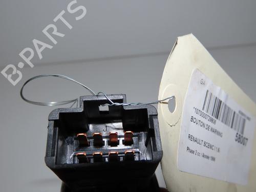 Used Warning switch Warning switch RENAULT MEGANE Scenic (JA0/1_) 1.6 16V (JA0B, JA04, JA11, JA00) (107 hp) 33860627 33860627