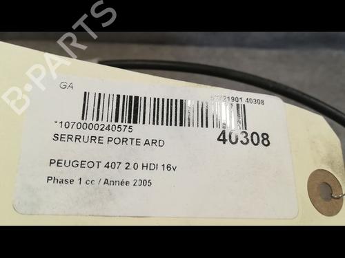 Used Rear right lock Rear right lock PEUGEOT 407 (6D_) 2.0 HDi 135 (6DRHRH, 6DRHRE, 6DRHRG, 6DRHRJ) (136 hp) 9608745 9608745