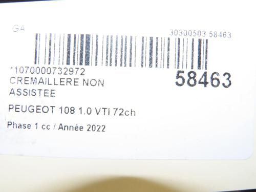 Steering rack PEUGEOT 108 1.0 VTi 72 | BP38275527M22 - Image 5