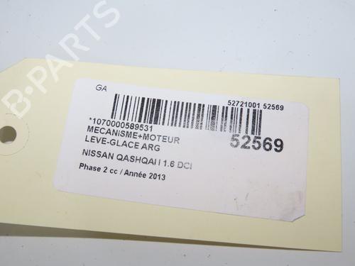 Used Rear left window mechanism Rear left window mechanism NISSAN QASHQAI I (J10, NJ10) 1.6 dCi (130 hp) 33681076 33681076