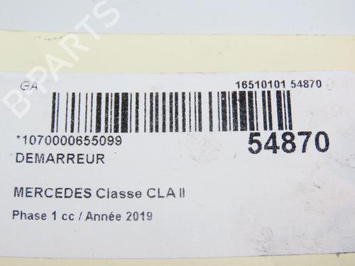 Starter MERCEDES-BENZ CLA (C118) AMG CLA 35 4-matic (118.351) | BP29345179M8 