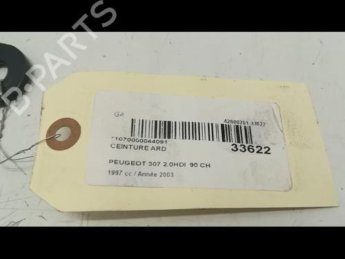 Used Rear right belt tensioner PEUGEOT 307 (3A/C) 2.0 HDi 90 (90 hp) 9593475