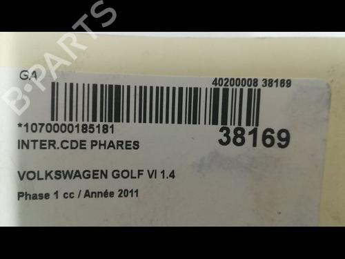 Used Headlight switch VW GOLF VI (5K1) 1.4 (80 hp) 9602994