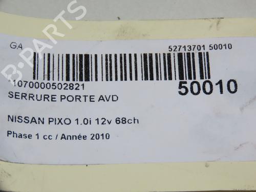 Front right lock NISSAN PIXO (UA0) 1.0 | BP18415148C97 