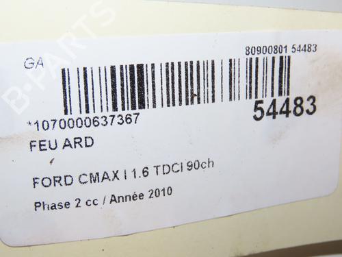 Høyre baklys FORD C-MAX (DM2) 1.6 TDCi (90 hp) 28802302