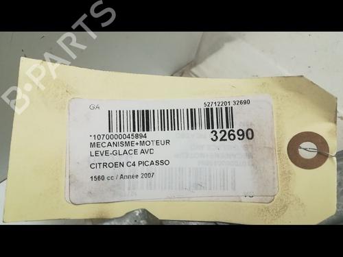 Used Front right window mechanism CITROËN C4 Grand Picasso I (UA_) 1.6 HDi (109 hp) 9595829