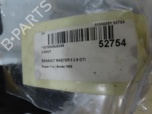 Hood RENAULT MASTER II Van (FD) 2.8 dTI (FD0C, FD0F, FD2B, FD2F, FD3C, FD3F) | BP28831027C1 