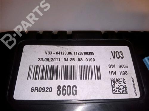 Instrument cluster VW POLO V (6R1, 6C1) 1.2 | BP11824959C47 
