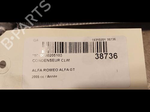 Used Heater matrix ALFA ROMEO GT (937_) 2.0 JTS (937CXH1A, 937CXH11) (165 hp) 23172343