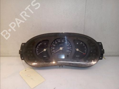 Used Instrument cluster RENAULT CLIO II (BB_, CB_) 1.2 (BB0A, BB0F, BB10, BB1K, BB28, BB2D, BB2H, CB0A,... (58 hp) 14996286