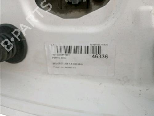 Used Left rear door PEUGEOT 208 I (CA_, CC_) 1.4 HDi (68 hp) 13418701