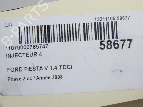Used Injector Injector FORD FIESTA V (JH_, JD_) 1.4 TDCi (68 hp) 36246535 36246535