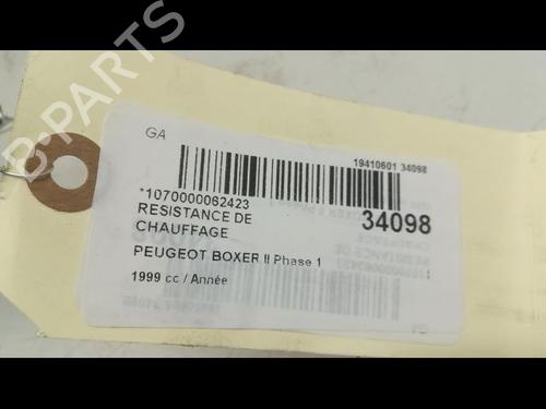 Used Heater resistor PEUGEOT BOXER Van (230L) [1994-2006]  23172387