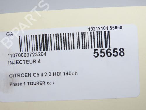 Used Injector Injector CITROËN C5 III Break (RW_) 2.0 HDi 140 (140 hp) 33417671 33417671