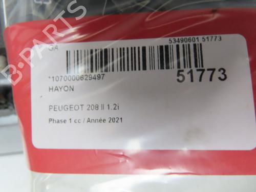 Tailgate PEUGEOT 208 II (UB_, UP_, UW_, UJ_) 1.2 PureTech 100 | BP28832154C6 