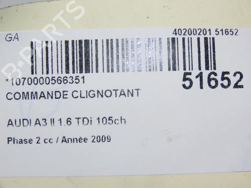 Steering column stalk AUDI A3 (8P1) 1.6 TDI | BP28830296I23 - Image 6