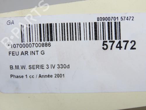 Left tailgate light BMW 3 (E46) 330 d | BP33298141C79  - Image 5