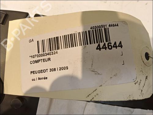 Instrument cluster PEUGEOT 308 I (4A_, 4C_) 1.6 HDi | BP11101332C47