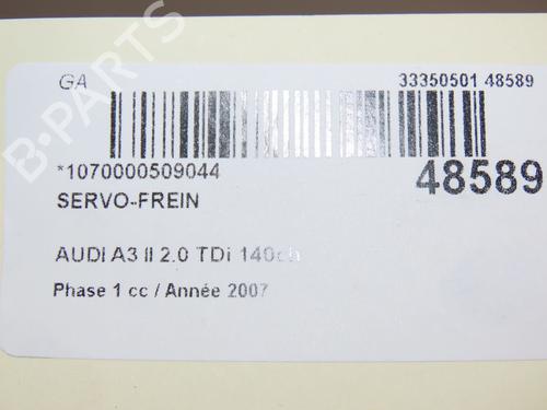 Used Servo brake AUDI A3 Sportback (8PA) 2.0 TDI (140 hp) 16707373