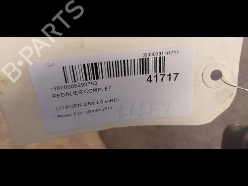 Pedal CITROËN DS4 (NX_) 2.0 HDi 165 (163 hp) 9615567