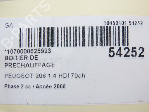 Used Electronic module Electronic module PEUGEOT 206 Hatchback (2A/C) 1.4 HDi eco 70 (68 hp) 28966982 28966982