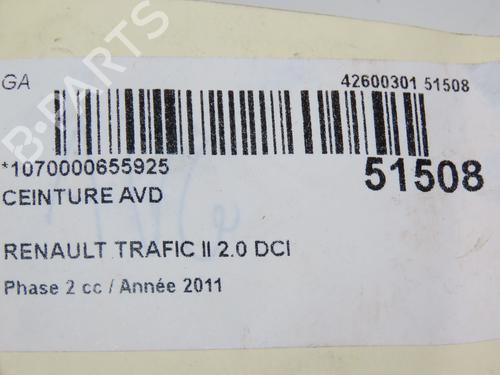 Used Front right belt tensioner RENAULT TRAFIC II Van (FL) 2.0 dCi 90 (FL0H, FL00, FL01, FL0M, FL0P, FL0S) (90 hp) 29128784