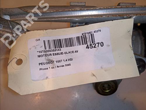 Front wiper motor PEUGEOT 1007 (KM_) 1.4 HDi | BP11976541M29 