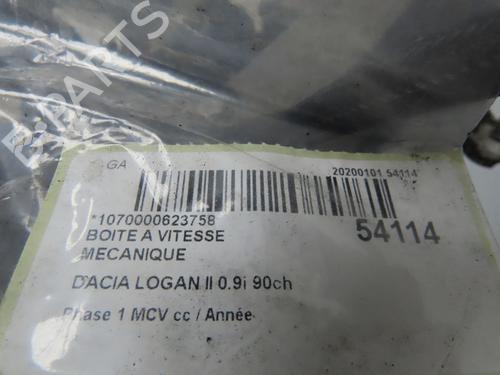 Gearkasse DACIA LOGAN MCV II TCe 90 (K8M1, K8MA, K8AC) (90 hp) 28829469