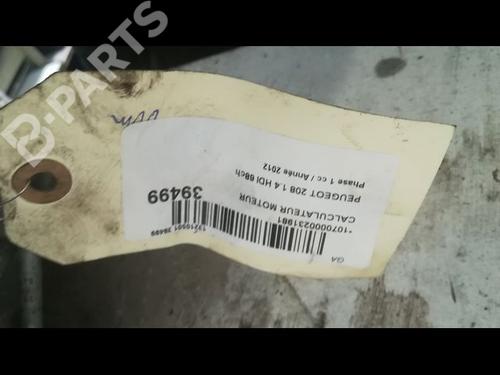 Engine control unit (ECU) PEUGEOT 208 I (CA_, CC_) 1.4 HDi | BP9607874M57 