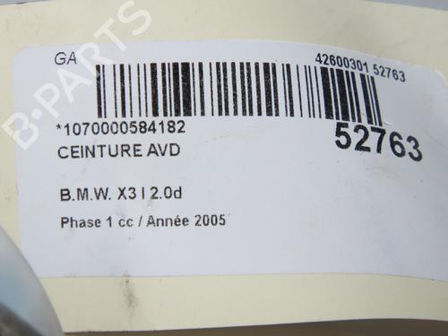 Front right seatbelt BMW X3 (E83) 2.0 d | BP36427066I25 - Image 5