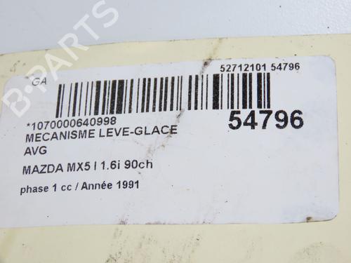 Used Front left window mechanism MAZDA MX-5 I (NA) 1.6 (NA6C) (115 hp) 32277464