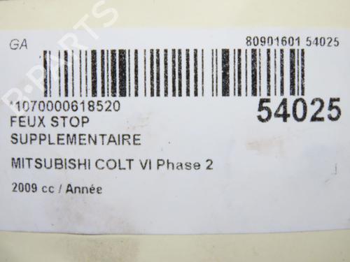 Used Third brake light Third brake light MITSUBISHI COLT VI (Z3_A, Z2_A) 1.1 (Z31A, Z32A) (75 hp) 40484899 40484899