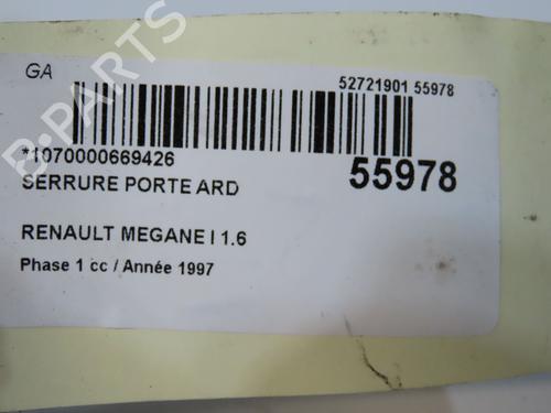 Used Rear right lock Rear right lock 36495343 36495343
