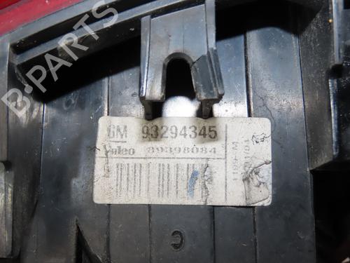 Left taillight OPEL MERIVA A MPV (X03) 1.7 CDTI (E75) | BP30893470C34