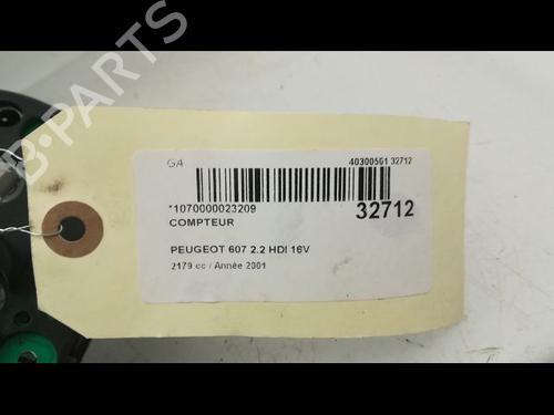 instrument-cluster-peugeot-607-9d-9u-22-hdi-6106c4-2000-9596024 main image