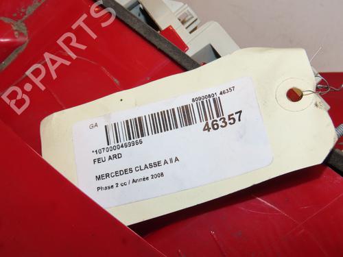 Used Right taillight MERCEDES-BENZ A-CLASS (W169) A 180 CDI (169.007, 169.307) (109 hp) 16040107