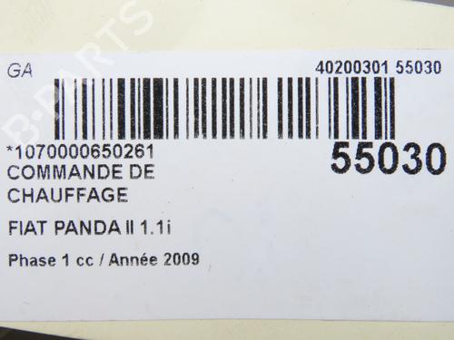 Used Climate control FIAT PANDA (169_) 1.1 (169.AXA1A) (54 hp) 31605869