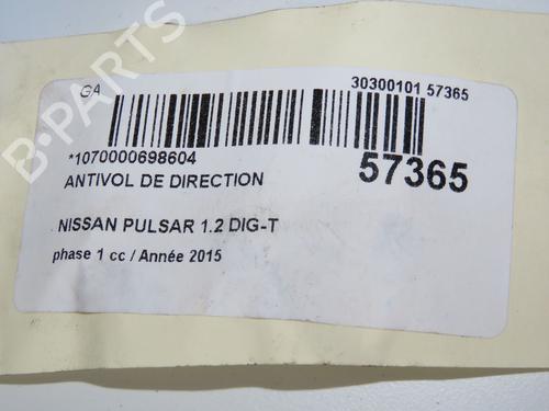 Ignition barrel NISSAN PULSAR Hatchback (C13) 1.2 DIG-T | BP32308364M48 - Image 5