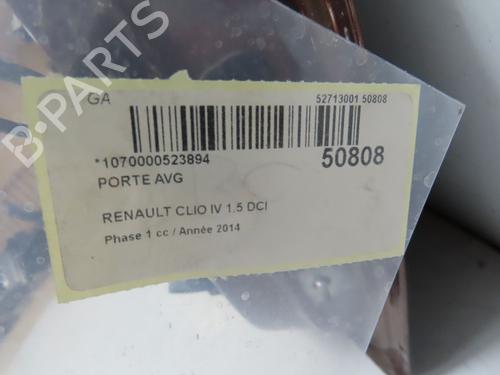 Left front door RENAULT CLIO IV (BH_) 1.5 dCi 90 | BP28968577C2 