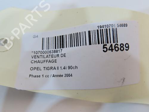 Heater blower motor OPEL TIGRA TwinTop (X04) 1.4 (R97) | BP31030177M62