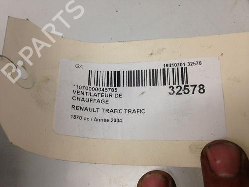 Heater blower motor RENAULT TRAFIC II Van (FL)  | BP23172491M62 