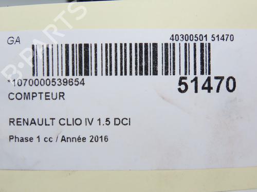 Cockpit RENAULT CLIO IV (BH_) 1.5 dCi 90 | BP19689961C47 
