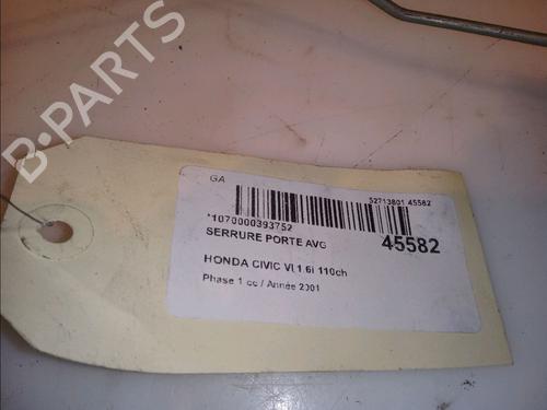 Used Front left lock Front left lock HONDA CIVIC VII Hatchback (EU, EP, EV) 1.6 i (EP2, EU8, EU6) (110 hp) 12992639 12992639