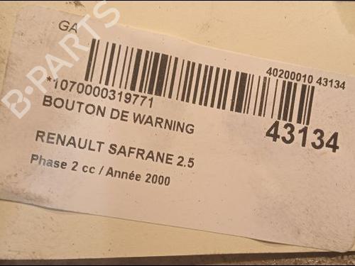 Warning switch RENAULT SAFRANE II (B54_) 2.5 20V (B54F) | BP23174248I22
