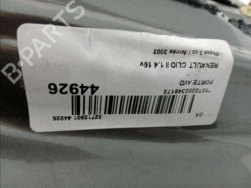 Right front door RENAULT CLIO II (BB_, CB_) 1.4 16V (B/CB0P, BB13) | BP23175989C3 