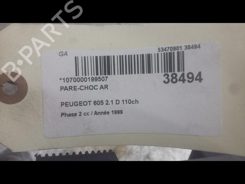 Used Rear bumper PEUGEOT 605 (6B) 2.1 TD 12V (109 hp) 23177190