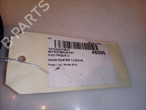 Left mirror DACIA DUSTER (HS_) 1.5 dCi (HSMC) | BP12431614C26 