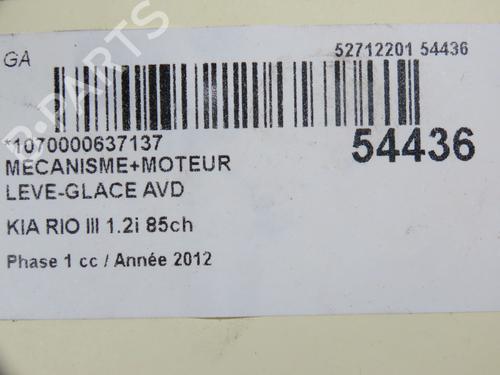 front-right-window-mechanism-kia-rio-iii-ub-2011-2012-2013-2014-2015-2016-2017-28968483 main image