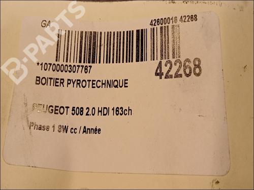 ECU airbags PEUGEOT 508 SW I (8E_) 2.0 HDi | BP9617186M53 